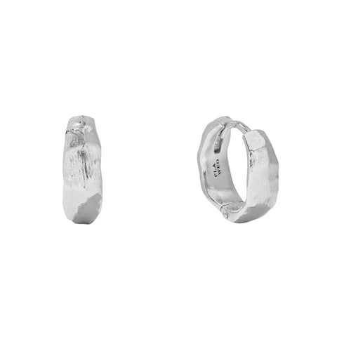 AVA HOOPS SILVER